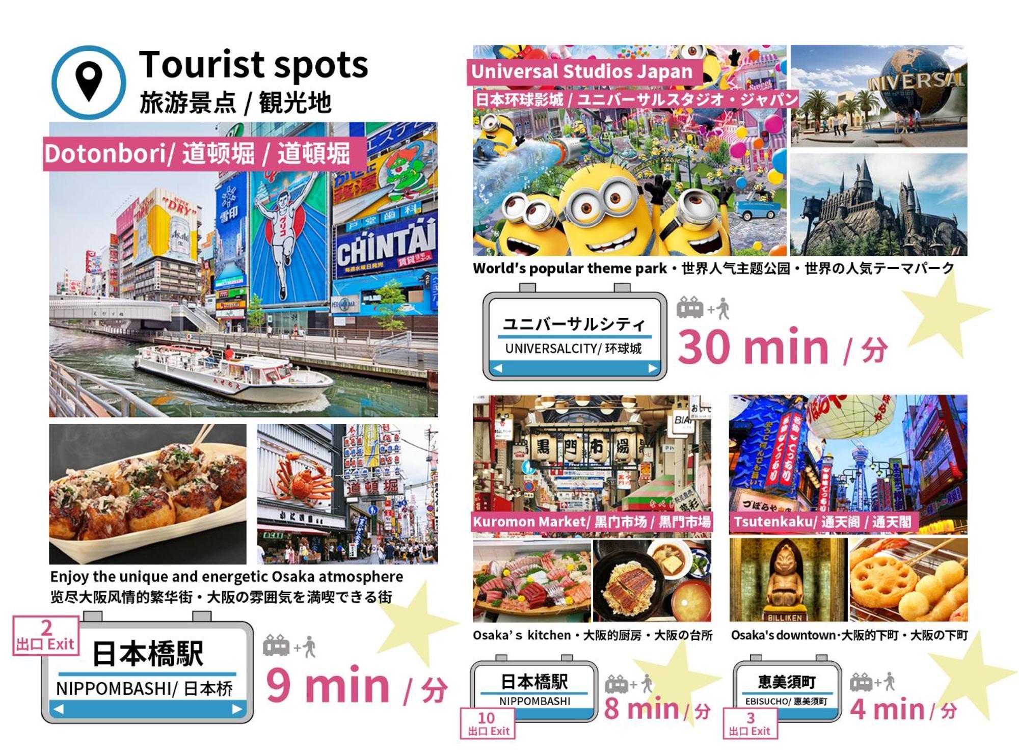 大阪Fds Plaisir公寓 外观 照片